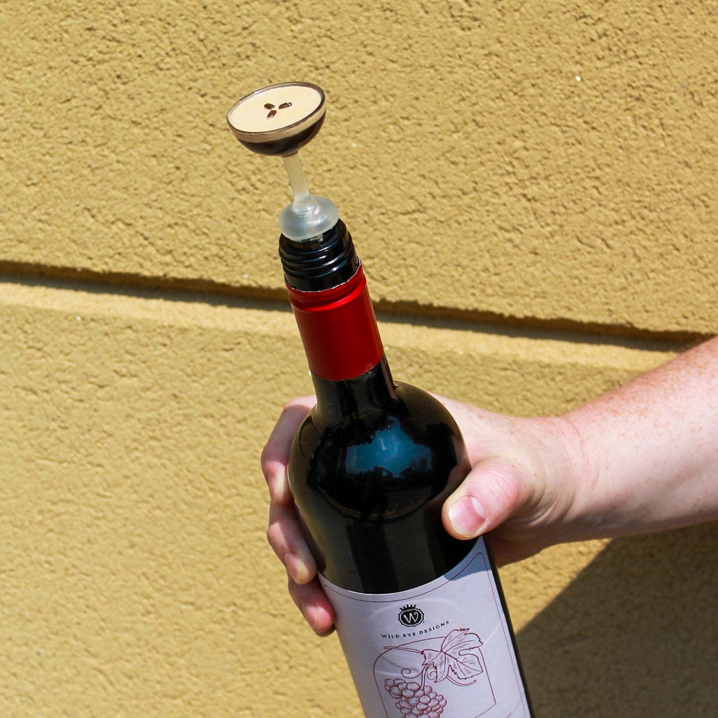 Espresso Martini Wine Stopper