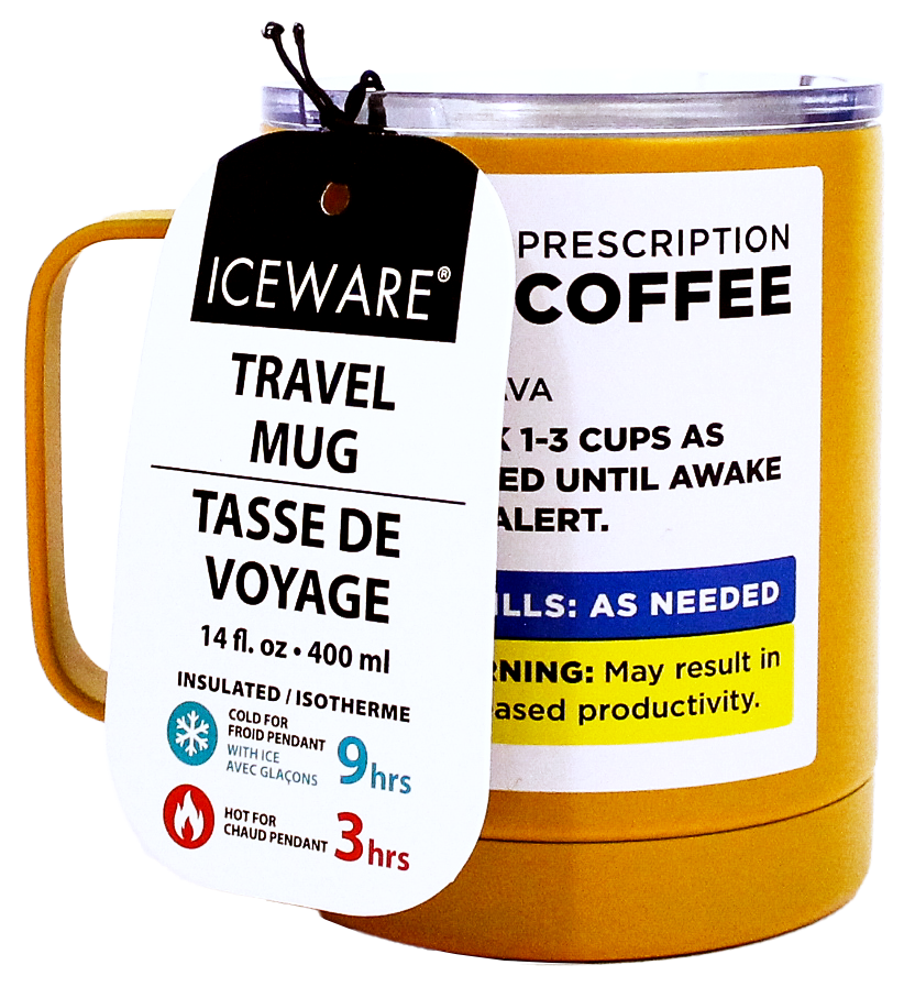 32 oz coffee mug with handle Polar Camel 32 oz. Travel Mug with Handle, Straw Included main image 0