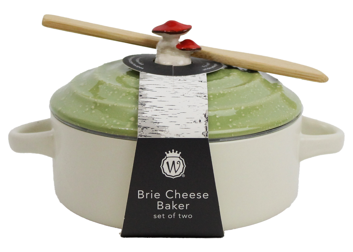 MUSHROOM HANDLE BRIE BAKER