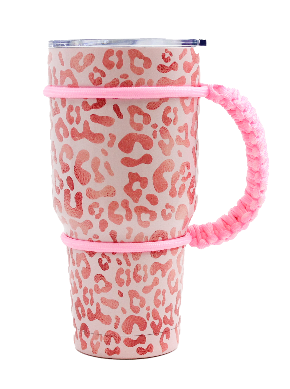 PINK LEOPARD PARACORD TUMBLER