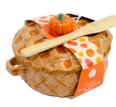 FIGURAL PIE BRIE BAKERS