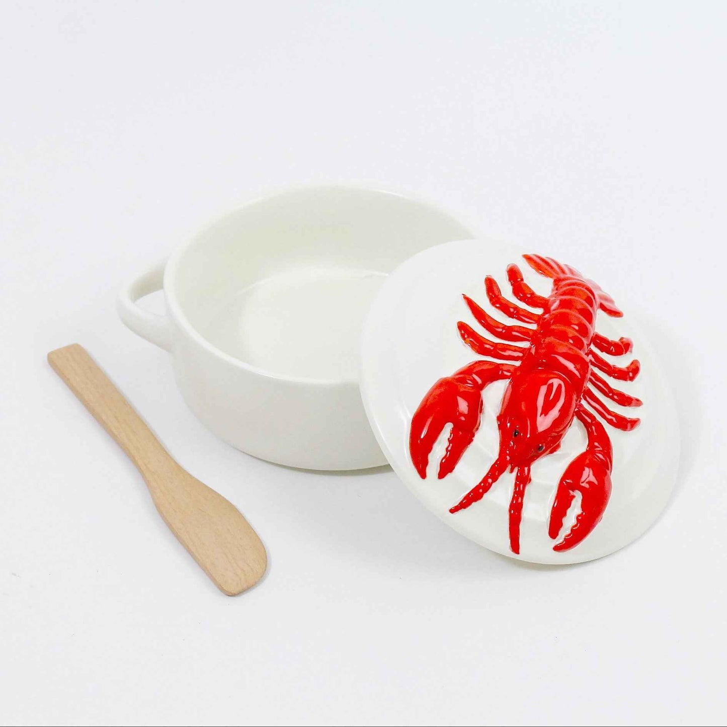Figural Lobster Brie Baker