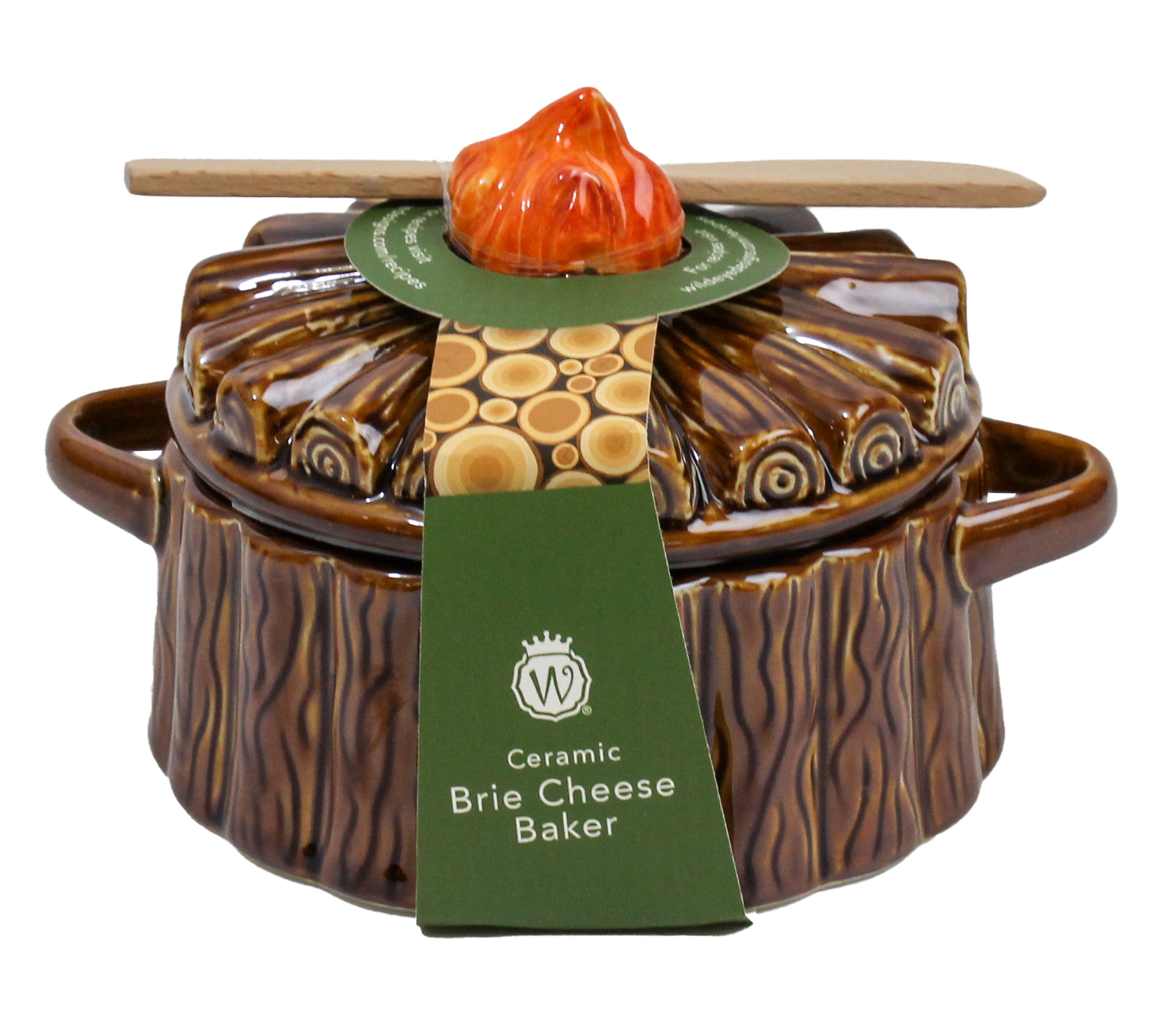 Figural Campfire Brie Baker