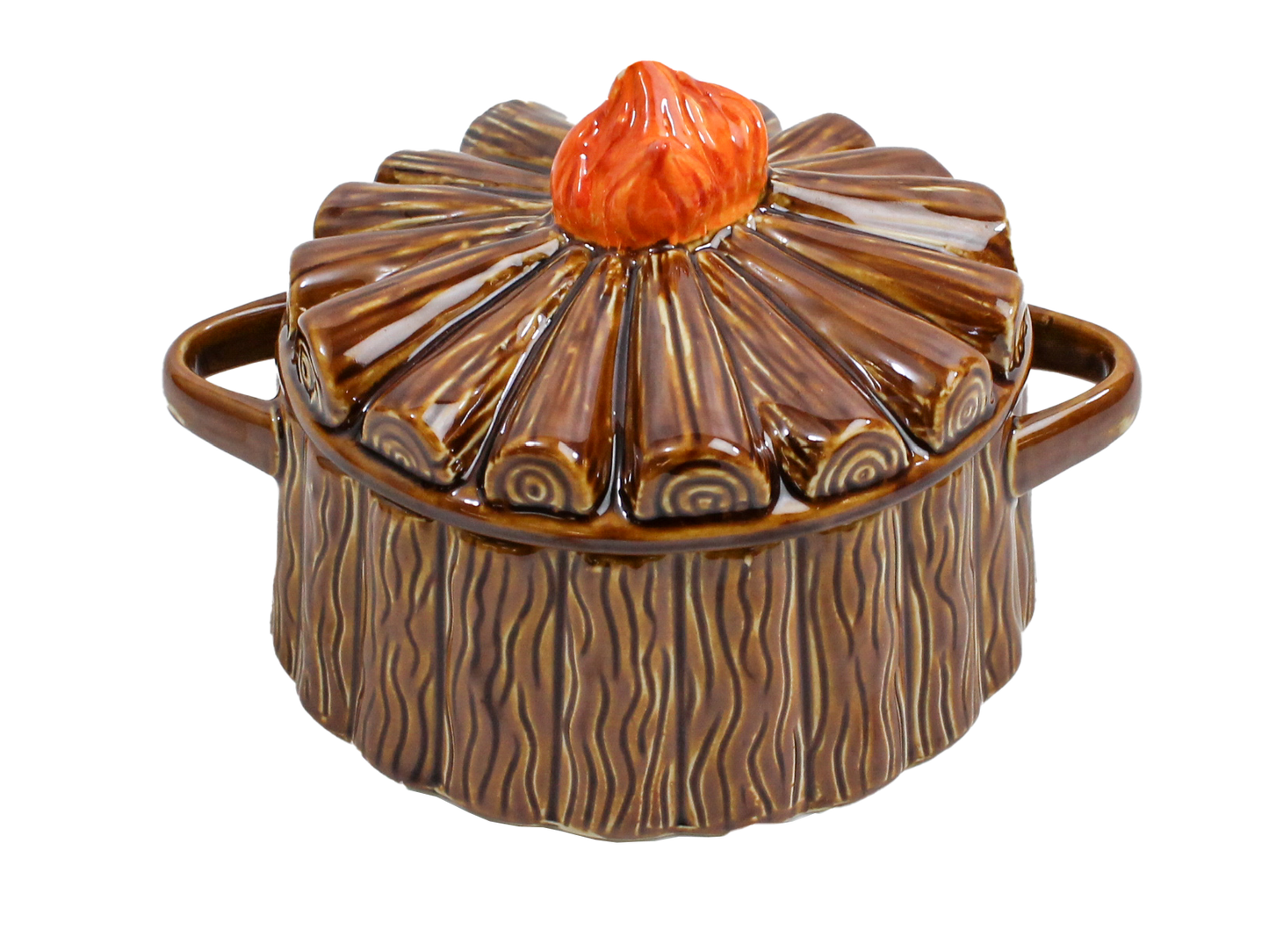 Figural Campfire Brie Baker