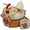Figural Hen Brie Baker