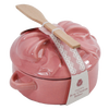 Figural Pink Bow Brie Baker