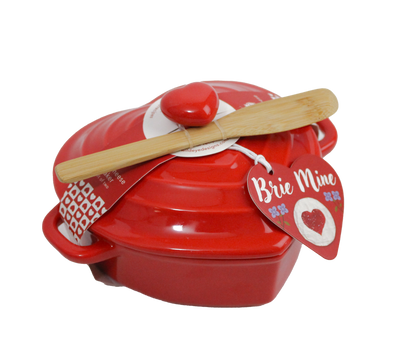 FIGURAL RED HEART BRIE BAKER