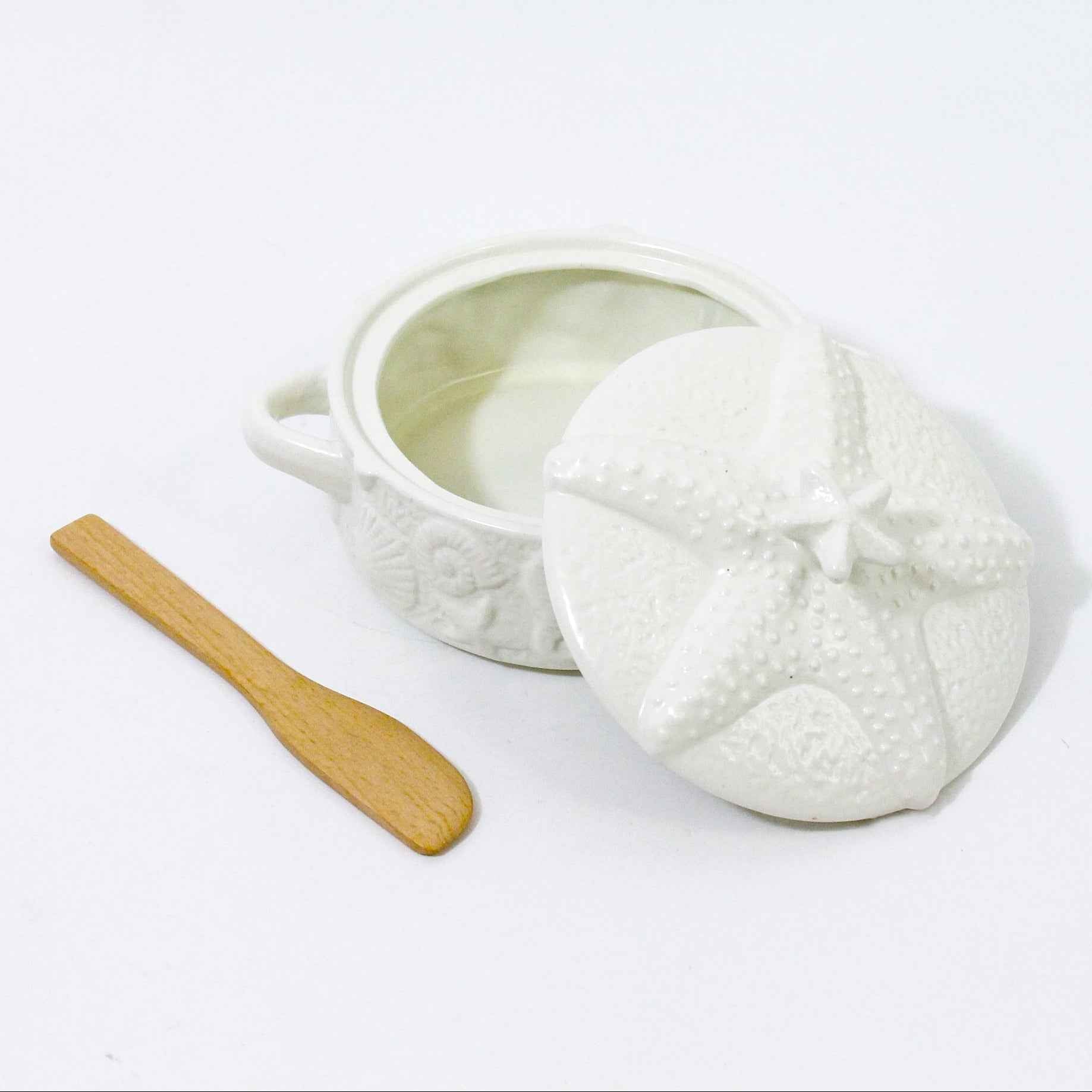 Figural Starfish Brie Baker