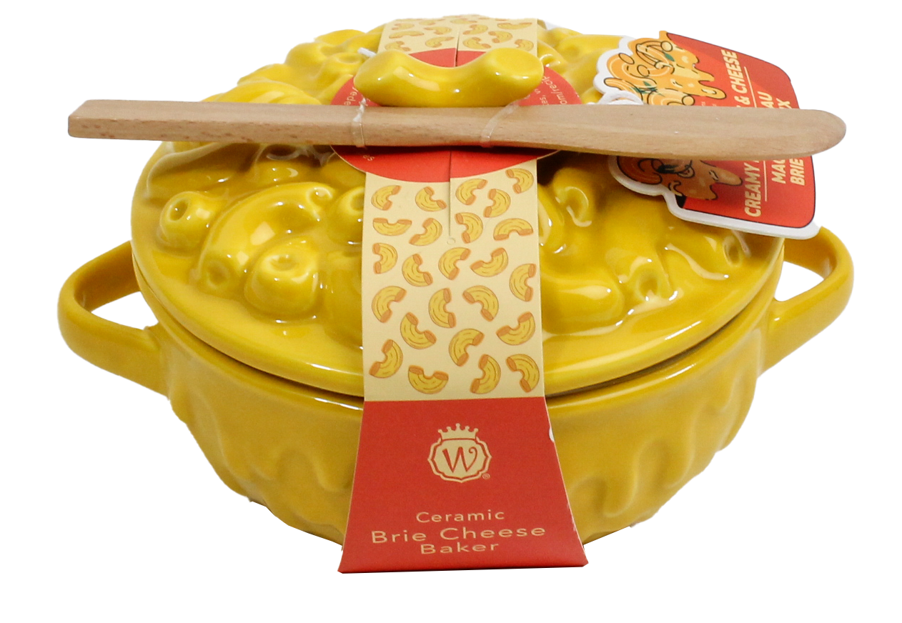 Figural Mac & Cheese Brie Baker