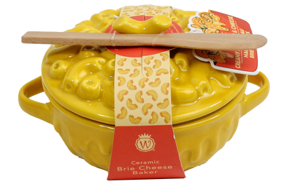 Figural Mac & Cheese Brie Baker