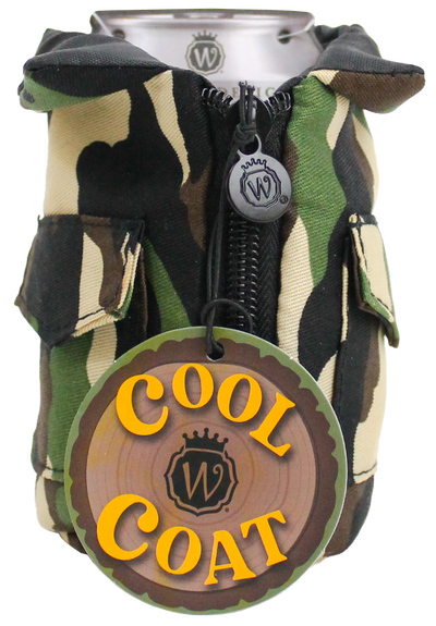 CAMO WORKMANS BEER JACKET - Wild Eye Designs