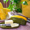 Figural Corn Ceramic Butter Dish