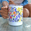 FLORAL DOUBLE WALL MUG
