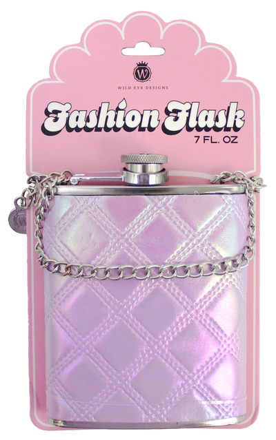 IRIDESCENT ELEGANCE FASHION FLASK - Wild Eye Designs