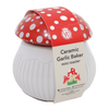 FIGURAL MUSHROOM CERAMIC GARLIC BAKER