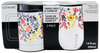FLORAL DOUBLE WALL MUG AND STEMLESS SET