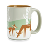 DEER CERAMIC MUGS