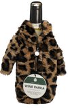 LEOPARD COAT WINE PARKA