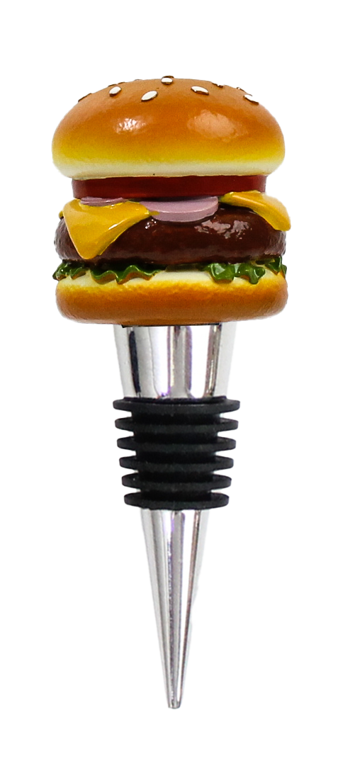 Hamburger Wine Stopper