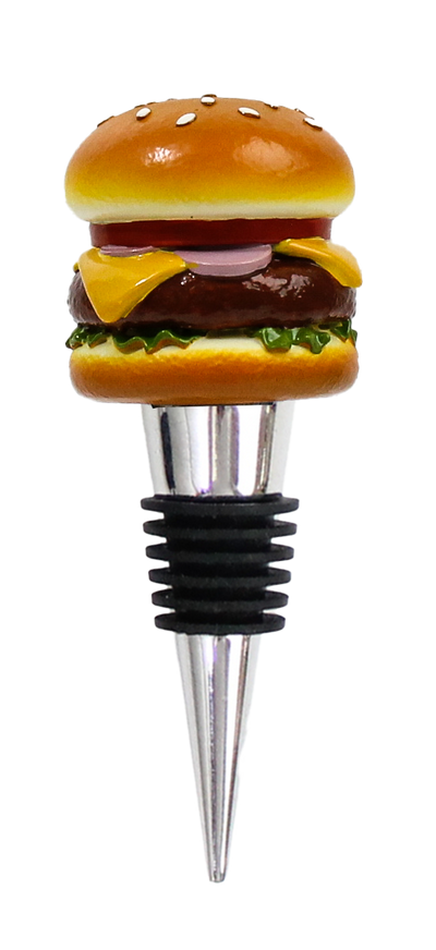 Hamburger Wine Stopper