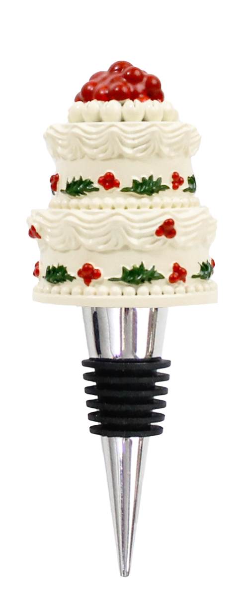Vintage Berry Cake Wine Stopper