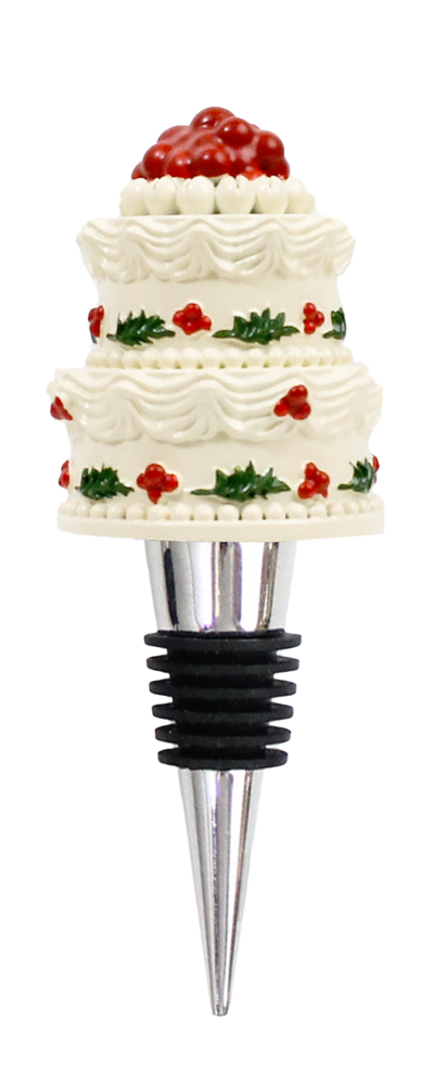 Vintage Berry Cake Wine Stopper