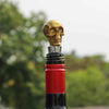 GOLD SKULL WINE STOPPER