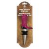 Pink Cowboy Boot Wine Stopper