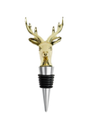 GOLD DEER WINE STOPPER - Wild Eye Designs