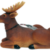 Moose Lying Down Wine Bottle Holder