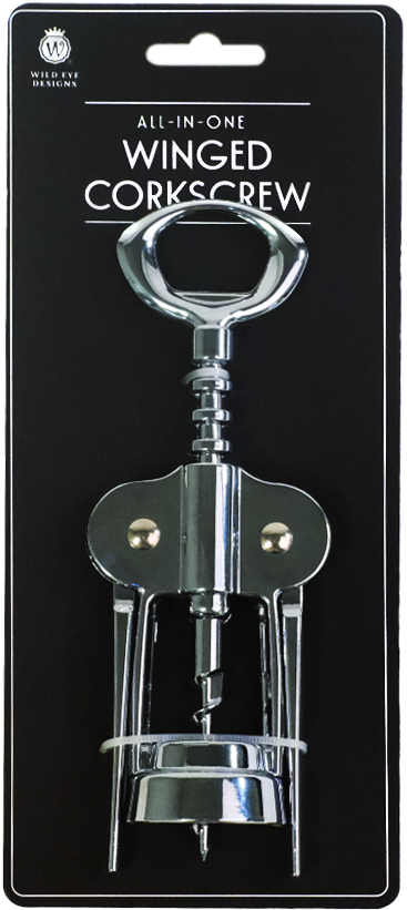 Winged Corkscrew | Wild Eye Designs
