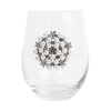 SILVER BROACH DOUBLE WALL GLASS SET - Wild Eye Designs