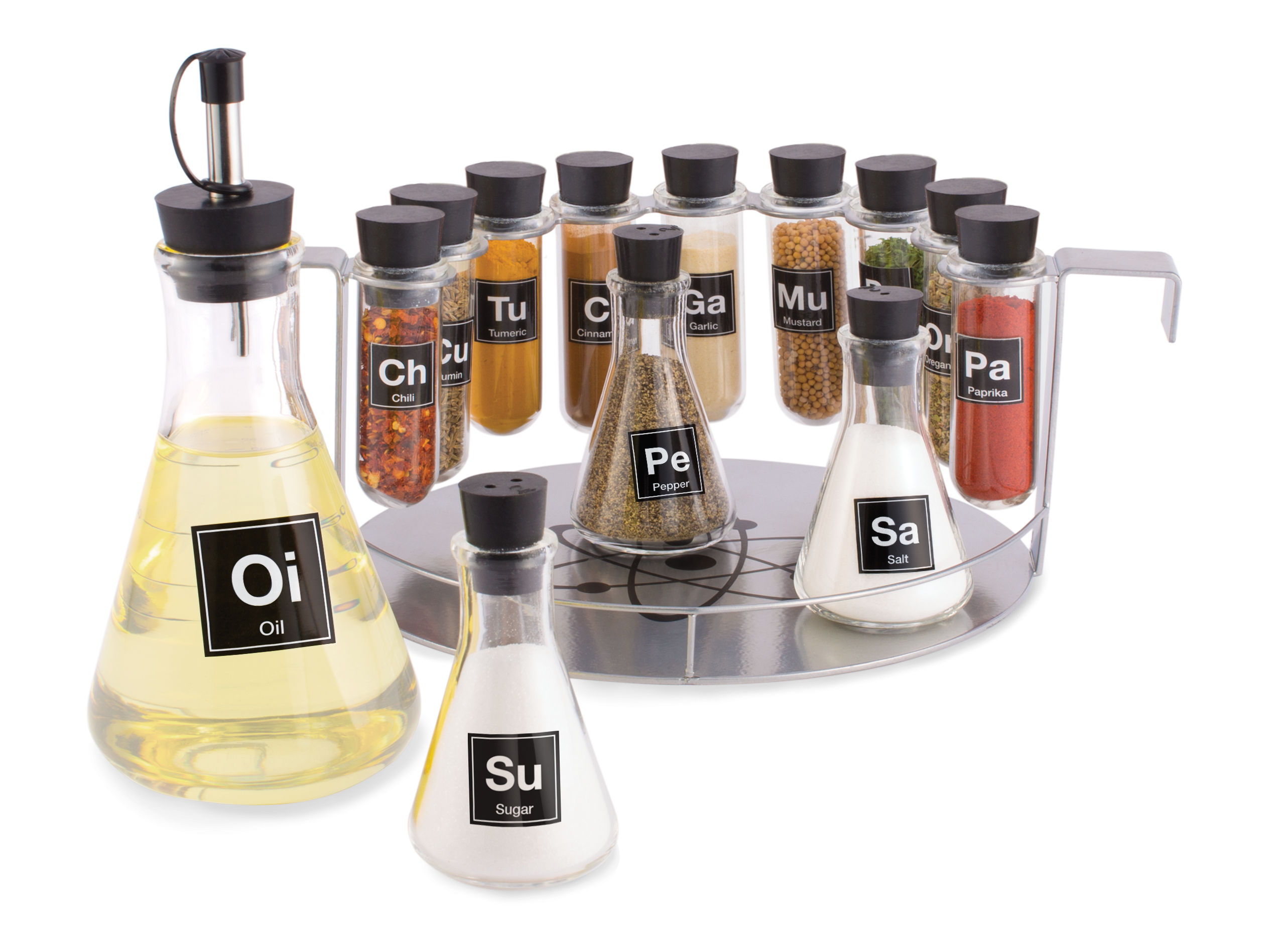Science Spice Rack Set | Wild Eye Designs