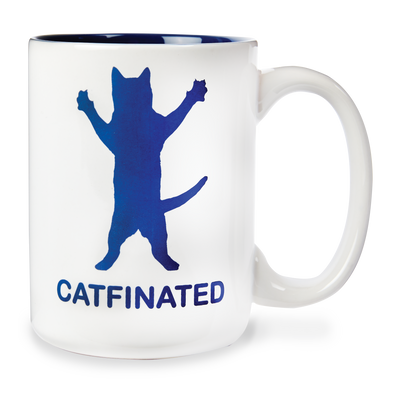"Catfinated" Ceramic Mug
