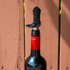 Black Cowboy Boot Wine Stopper