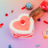 Figural Heart Cake Brie Baker