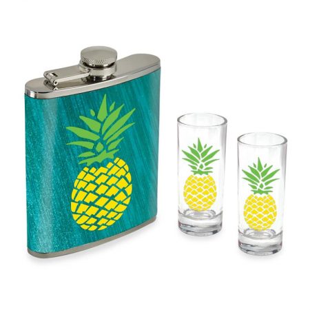 Flask & Shot Glass Set