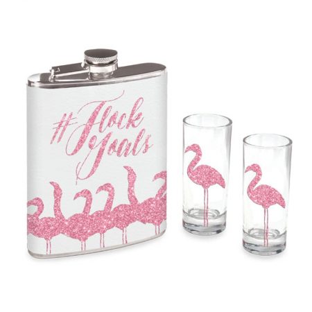 Flask & Shot Glass Set