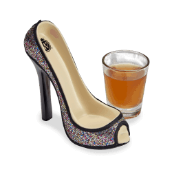 Shoeterella Shoe Shot Glass Set by Wild Eye Designs Open