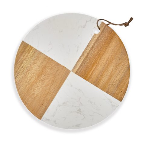 Round Wood Board