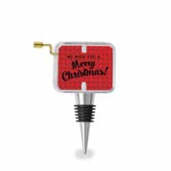 BOTTLE STOPPER, MUSIC BOX, EVERYDAY, WE WISH YOU A MERRY CHRISTMAS, WED