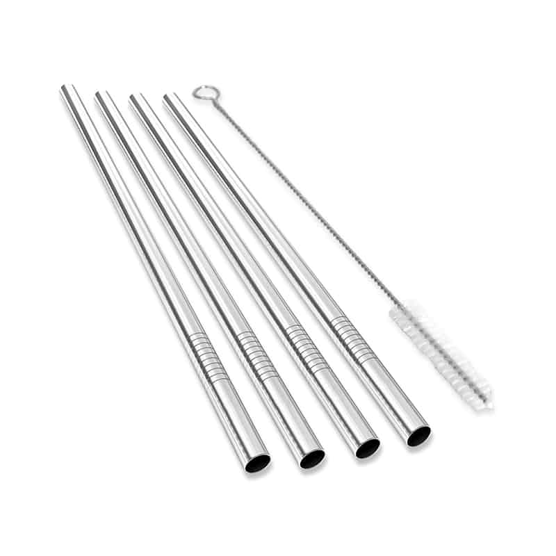 Straight Metal Straws