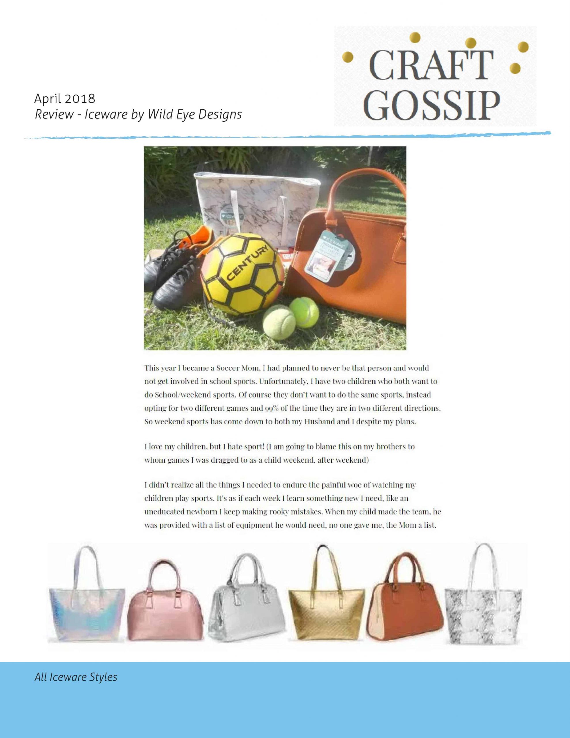 Craft Gossip April 2018 Review