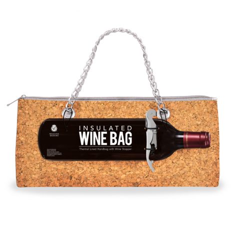 Insulated Wine Bag & Corkscrew