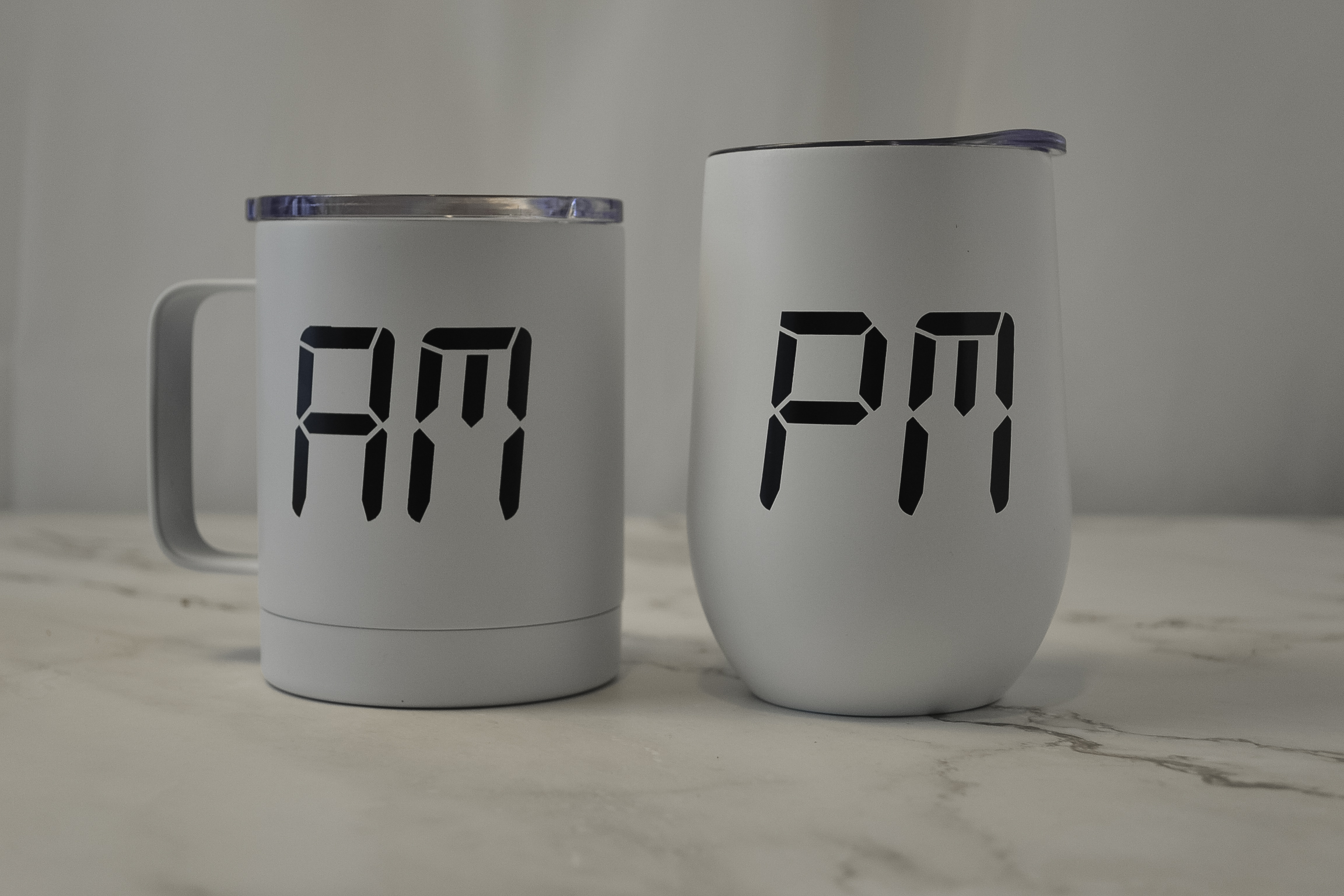 Made In Grenada Thermal Travel Mug White Stainless Steel