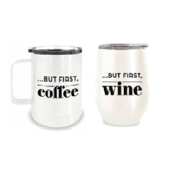 1x Stainless Steel Small Wine Cup Drinking Coffee Tea Tumbler Camping Mug Silver 