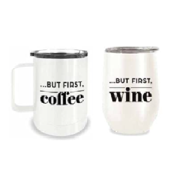 Stainless Steel Mug Cup Insulated Travel Double Wall Tumbler Coffee Tea Drinking 